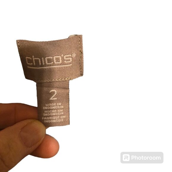Chico's Women Size 2 US Large‎ Baby Large - Picture 3 of 6